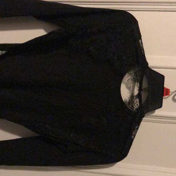 Black backless body suit - Picture 3 of 4